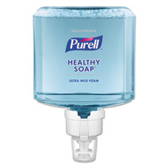PURELL® Healthcare HEALTHY SOAP Ultra Mild Foam Refill For ES8 Dispensers, Clean, 1,200 mL, 2/Carton